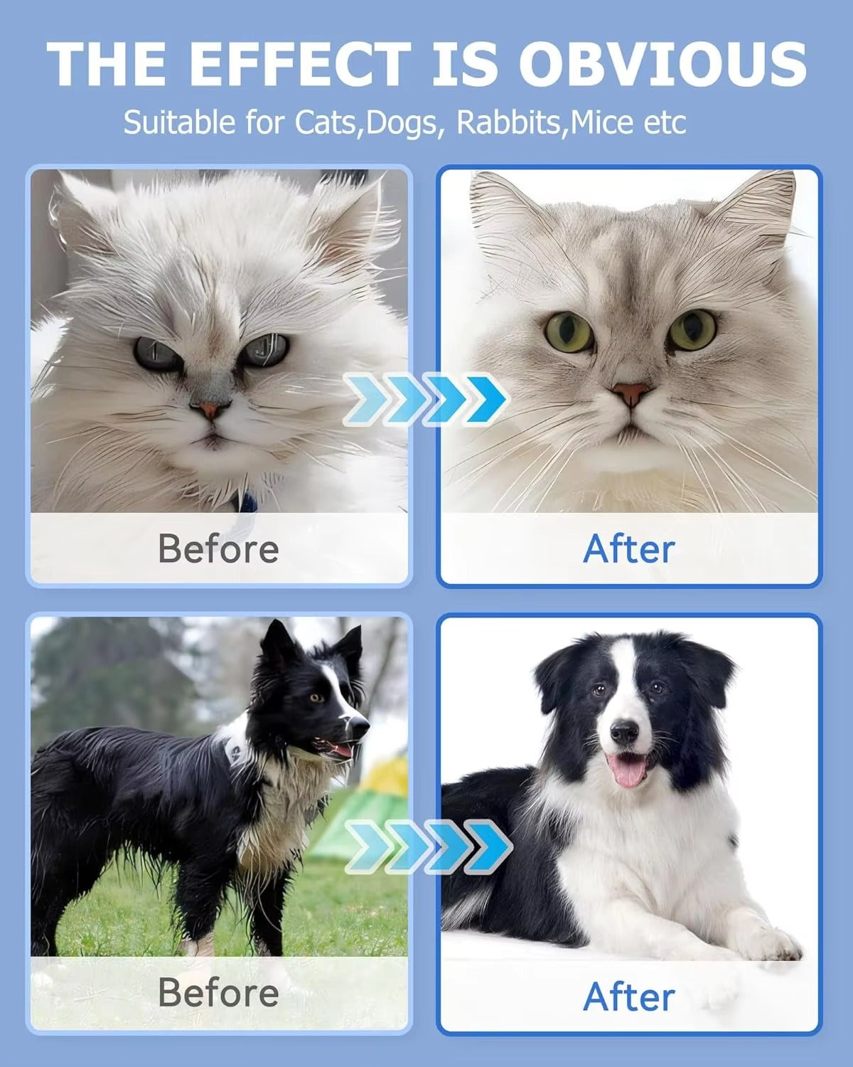 PawPure™ Obrúsky na starostlivosť o srsť a líčidlá