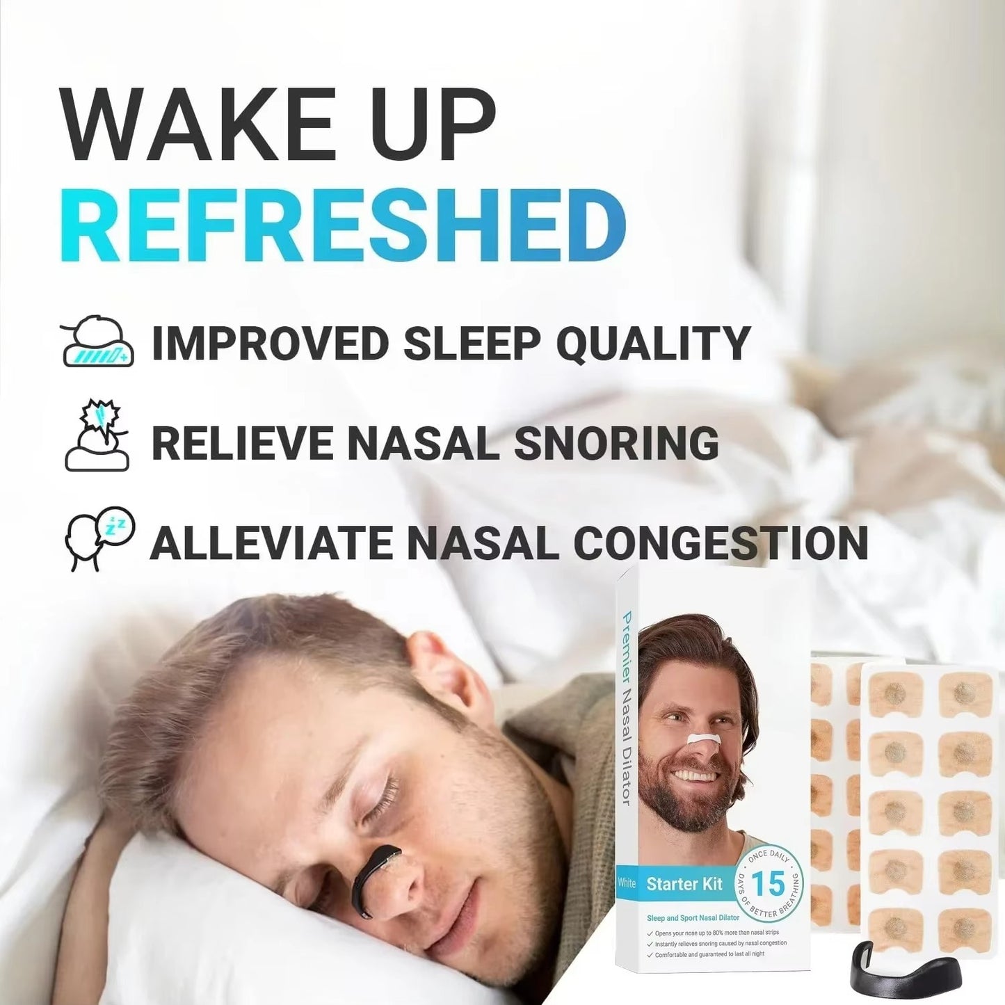 Magnetický predlžovač nosa NoSnore Pro™