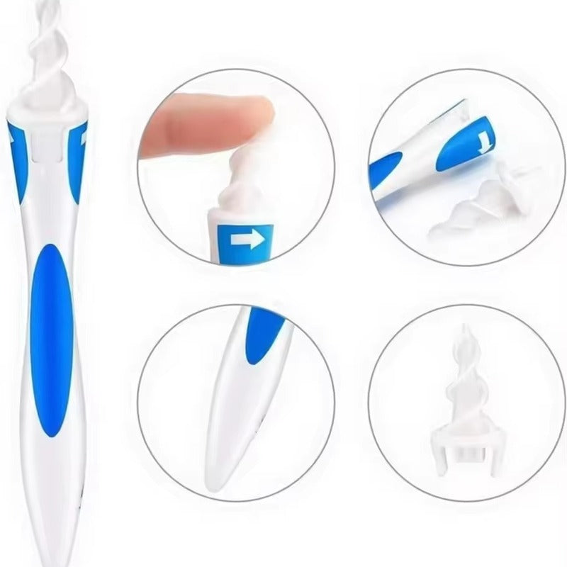ClearSpira™ čistič uší s dvoma koncovkami