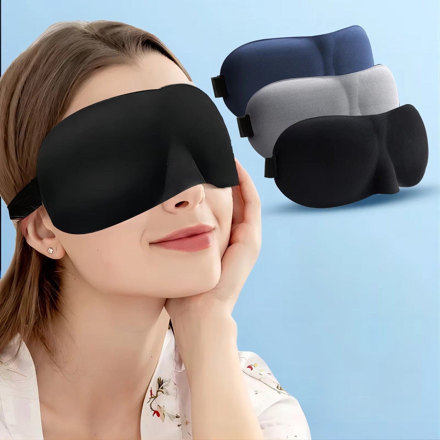 3D maska na spanie NightVault™